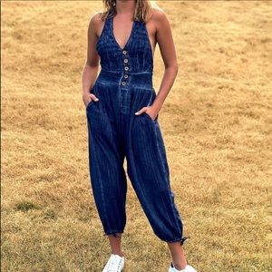 Free People Travel Light Jumpsuit